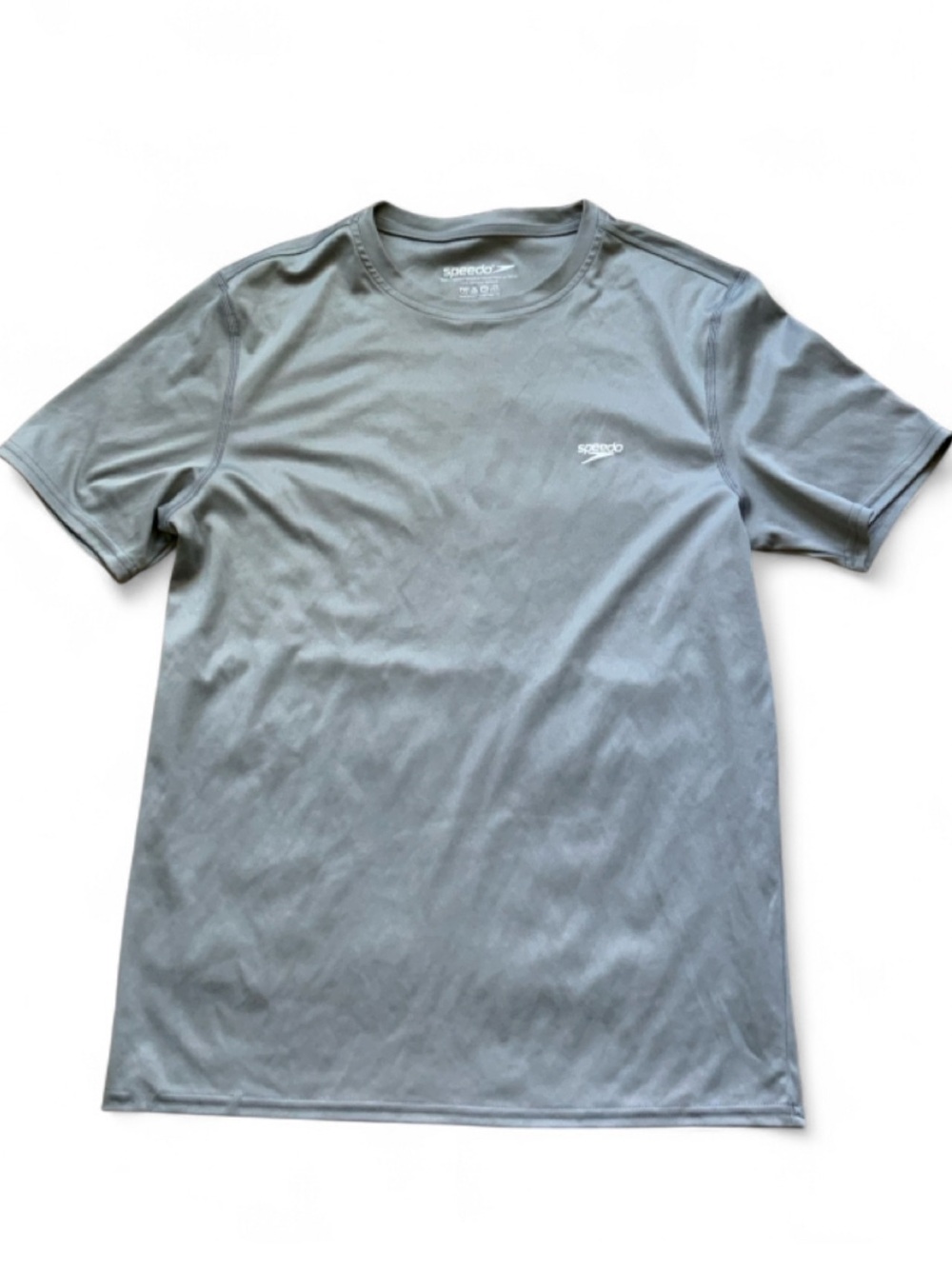Speedo Gray Swim Shirt Men's Small